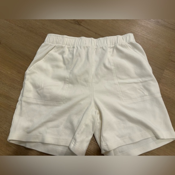 Ladies Size Small Vintage White Penman Sweat Shorts - Perfect Condition - Picture 2 of 4